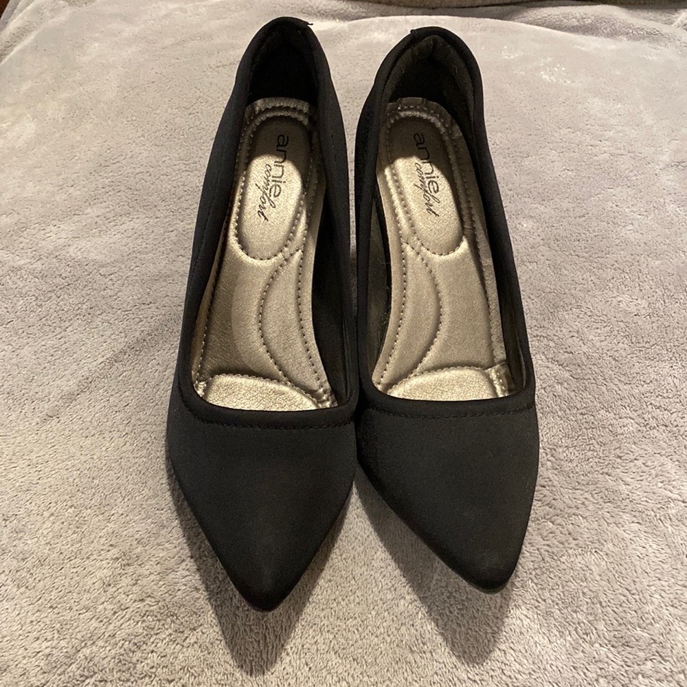 Black 3 in high heels